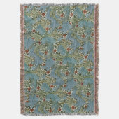 William Morris Granville  bloemmotief Deken (Voorkant Verticaal)