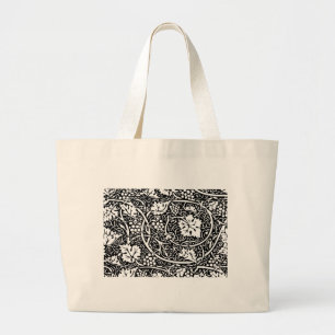 William Morris Grape Pattern Wallpaper Grote Tote Bag