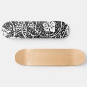 William Morris Grape Pattern Wallpaper Persoonlijk Skateboard (Horizontaal)
