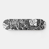 William Morris Grape Pattern Wallpaper Persoonlijk Skateboard (Horizontaal)