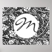 William Morris Grape Pattern Wallpaper Poster (Voorkant)