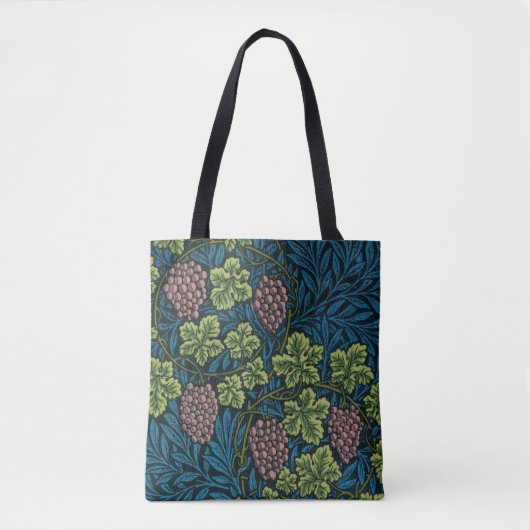 William Morris Grape Vines Tote Bag (Voorkant)