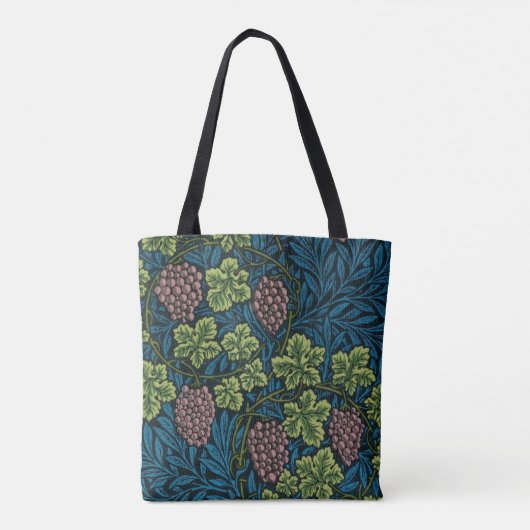 William Morris Grape Vines Tote Bag (Achterkant)