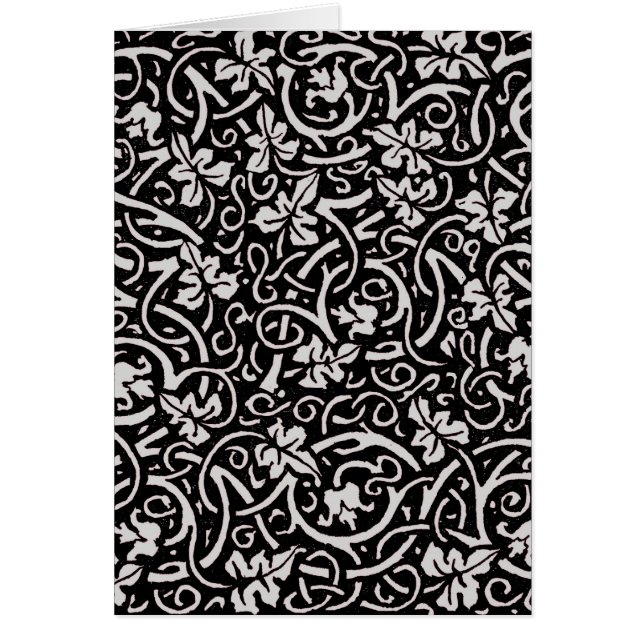 William Morris Grapevine Blad Patroon (Voorkant)