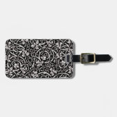 William Morris Grapevine Blad Patroon Bagagelabel (Voorkant horizontaal)