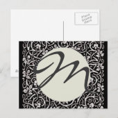 William Morris Grapevine Blad Patroon Briefkaart (Voorkant / Achterkant)