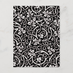 William Morris Grapevine Blad Patroon Briefkaart