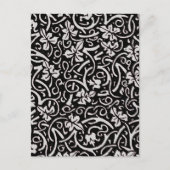 William Morris Grapevine Blad Patroon Briefkaart (Voorkant)