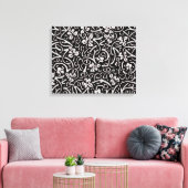 William Morris Grapevine Blad Patroon Canvas Afdruk (Insitu (Woonkamer))