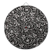 William Morris Grapevine Blad Patroon Dartbord (Voorkant)