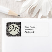 William Morris Grapevine Blad Patroon Etiket (Insitu)