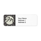 William Morris Grapevine Blad Patroon Etiket (Voorkant)