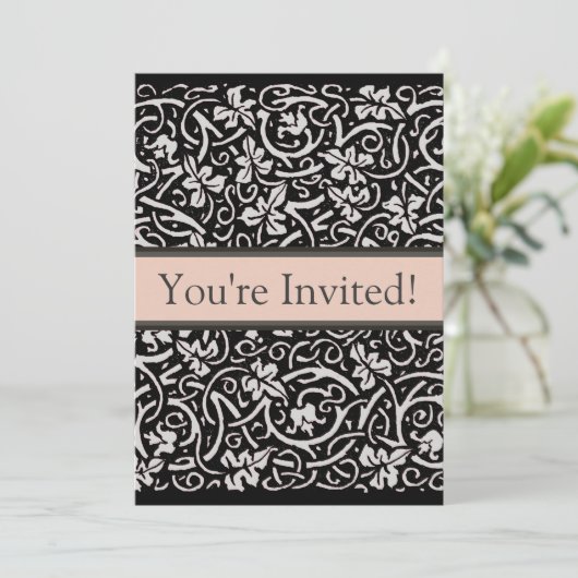 William Morris Grapevine Blad Patroon Kaart (Staand voorkant)