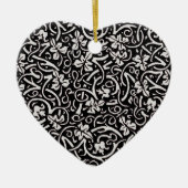 William Morris Grapevine Blad Patroon Keramisch Ornament (Voorkant)