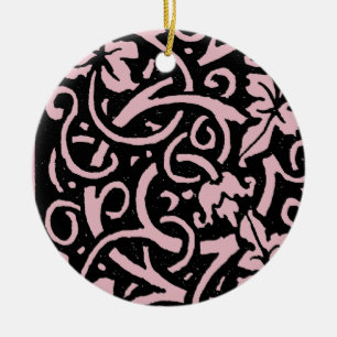 William Morris Grapevine Blad Patroon Keramisch Ornament