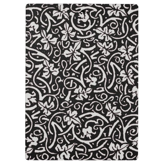 William Morris Grapevine Blad Patroon Klembord (Achterkant)