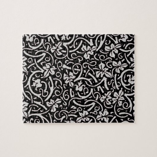 William Morris Grapevine Blad Patroon Legpuzzel (Horizontaal)