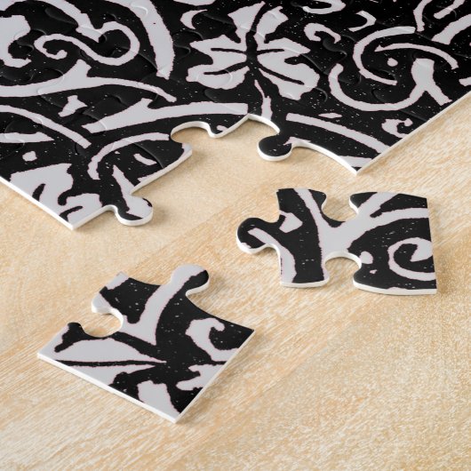 William Morris Grapevine Blad Patroon Legpuzzel (Zijkant)