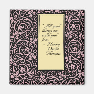 William Morris Grapevine Blad Patroon Magneet