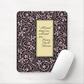 William Morris Grapevine Blad Patroon Muismat (Met muis)