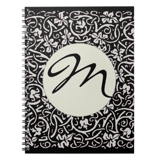 William Morris Grapevine Blad Patroon Notitieboek (Voorkant)