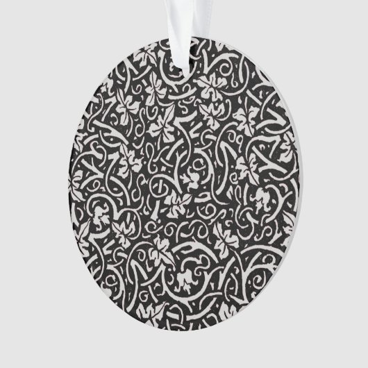 William Morris Grapevine Blad Patroon Ornament (voorkant)