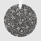 William Morris Grapevine Blad Patroon Ornament (voorkant)