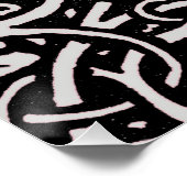 William Morris Grapevine Blad Patroon Poster (Hoek)