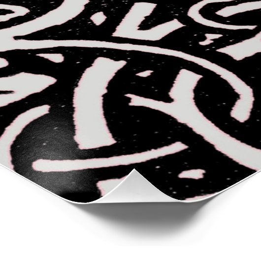 William Morris Grapevine Blad Patroon Poster (Hoek)