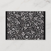 William Morris Grapevine Blad Patroon Visitekaartje (Achterkant)