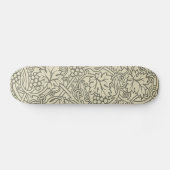 William Morris Grapevine Green Wallpaper Skateboard (Horizontaal)