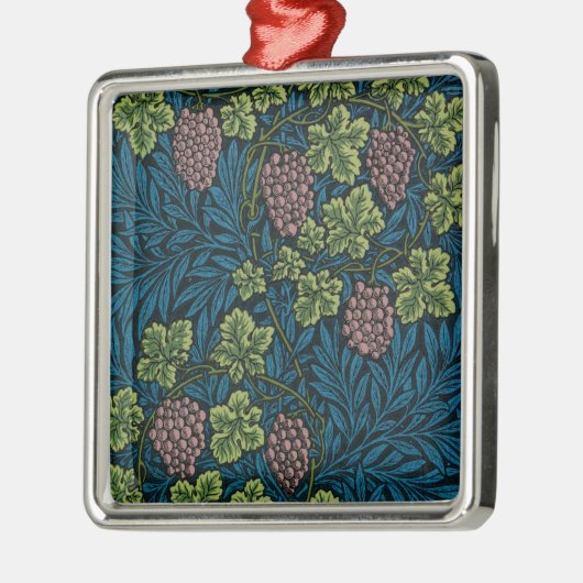 William Morris Grapevine Pattern Metalen Ornament (Links)