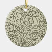 William Morris Grapevine Sage Wallpaper Keramisch Ornament (Voorkant)