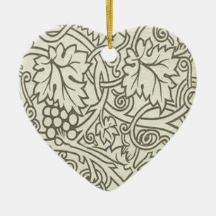 William Morris Grapevine Sage Wallpaper Keramisch Ornament