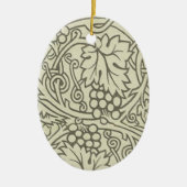 William Morris Grapevine Sage Wallpaper Keramisch Ornament (Voorkant)