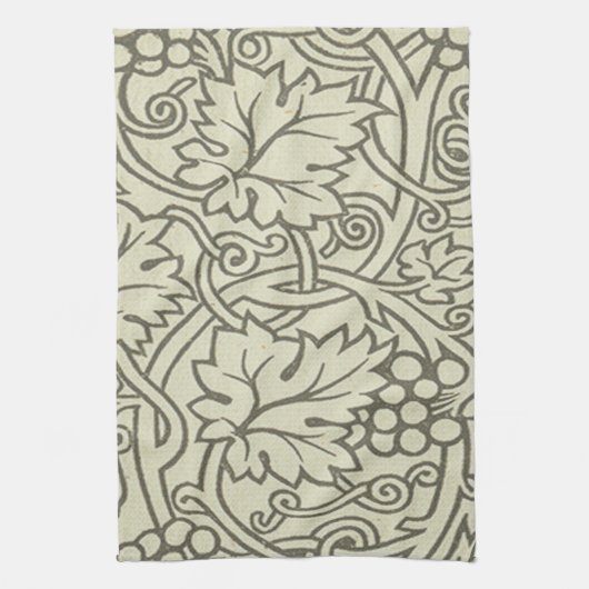 William Morris Grapevine Sage Wallpaper Theedoek (Verticaal)