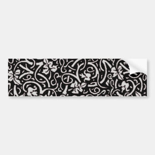 William Morris Grapevine Wallpaper Pattern Bumpersticker