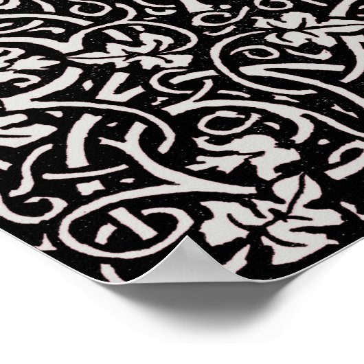 William Morris Grapevine Wallpaper Pattern Poster (Hoek)