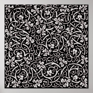 William Morris Grapevine Wallpaper Pattern Poster