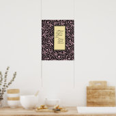 William Morris Grapevine Wallpaper Pattern Poster (Keuken)