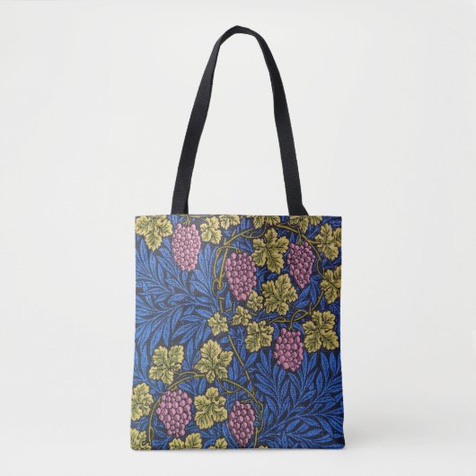 William Morris Grapevine (Wine Vines) Patroon Tote Bag (Voorkant)