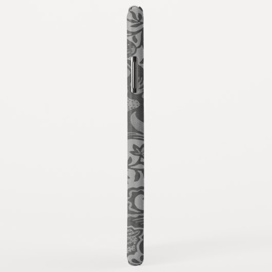  William Morris Gray Botanical Case-Mate iPhone Case (Achterkant/rechts)