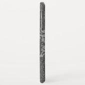  William Morris Gray Botanical Case-Mate iPhone Case (Achterkant/links)