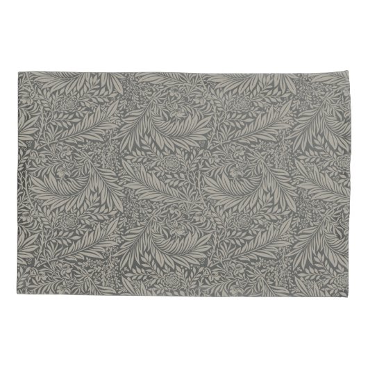  William Morris Gray & Sage Green Kussensloop (Achterkant-Links)