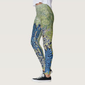 William Morris GREEN EN BLAUWE Leggings (Links)