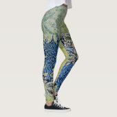 William Morris GREEN EN BLAUWE Leggings (Rechts)