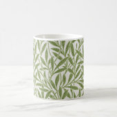 William Morris Green Floral Botanical Pattern Koffiemok (Center)