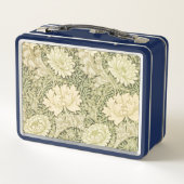 William Morris  Green Floral Lunch Box (Achterkant)