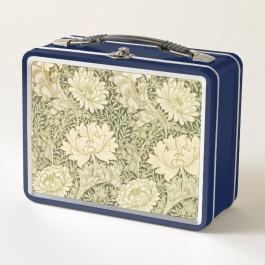 William Morris  Green Floral Lunch Box (Voorkant)