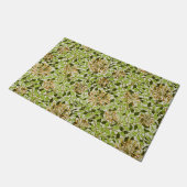 William Morris Green Lonicera Bloemige Behang Deurmat (Schuin)